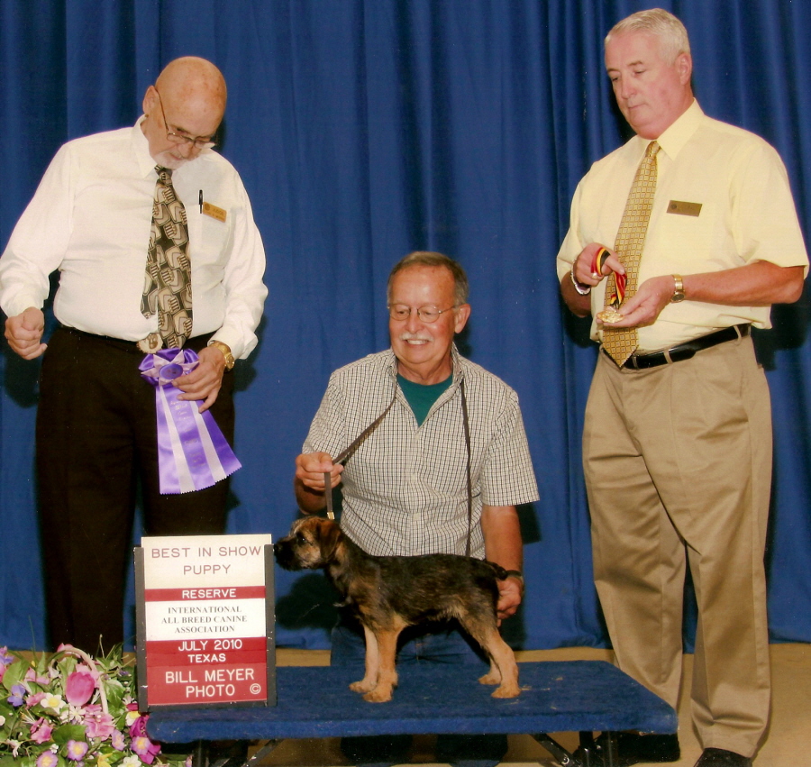 Ottermask British Fire at Lucky Hit (Jett) Taking Reserve BEST IN SHOW