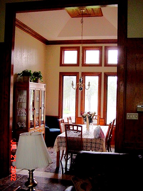 Stairs to Third Floor in Foyer