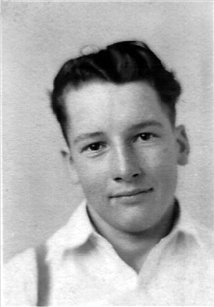 Frank W A Conard as a teenager.