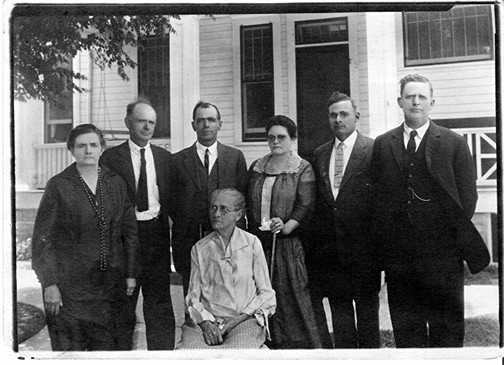 Stella White Beavers at her home in Hamlin, Texas